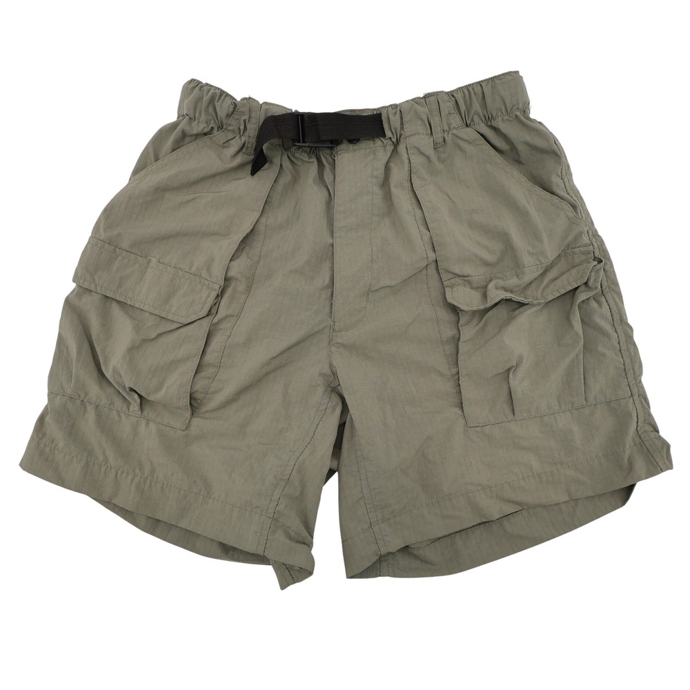 Sierra Experience Ripstop Cargo Hiking Shorts Green Mens Large